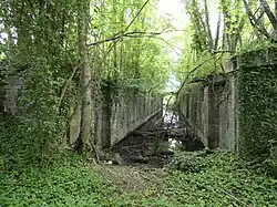 Écluse inachevée de Foolz.