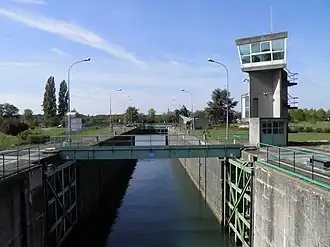 Écluse de Kembs-Niffer.