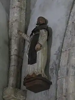 Statue de saint Martin.