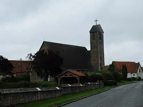 L'église Saint-Jean-Baptiste.