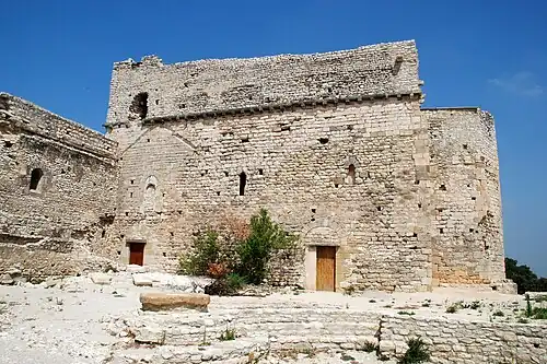 La façade méridionale.