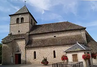 L'église Saint-Martin de Goulles.