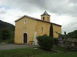 Ancienne église paroissiale de Vilhosc.