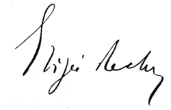 signature d'Élisée Reclus