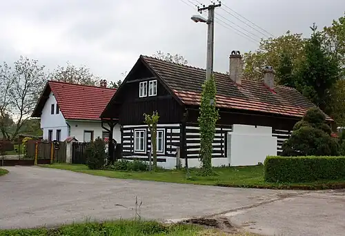 Údrnice : chalets au sud.