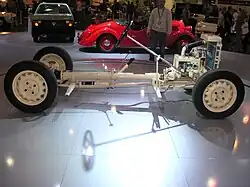 Châssis Tube de transmission.