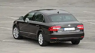 Škoda Superb II restylée