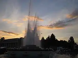 La fontaine principale classée