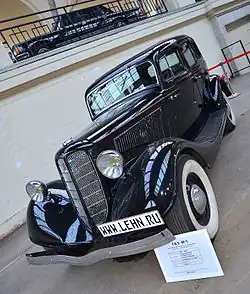 GAZ-M1 dans un musée
