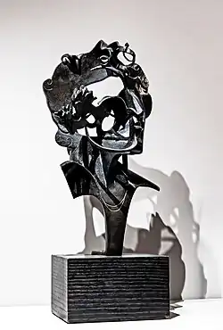 Hommage à Chagall, bronze, 1933