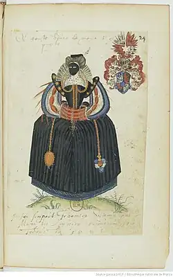 Habits de France, 1581