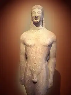 Kouros de Théra, NAMA 8.