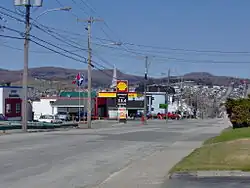 La rue Saint-Alphonse à Thetford Mines.