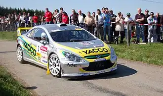 Nicolas Vouilloz  au Rallye Lyon-Charbonnières 2006