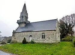 Vue extérieure d'ensemble de la chapelle.