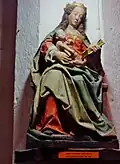 Chapelle Saint-Brieuc de Plonivel, Vierge à l'Enfant datant du XVIIe&nbsp;siècle