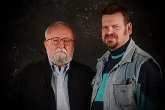 Krzysztof Penderecki & J.Pijarowski - session photo pour l'album The dream Off Penderecki&nbsp;(pl). (2010)
