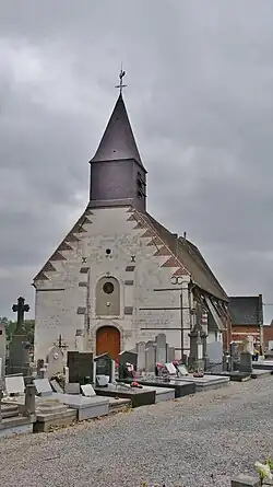 L'église Saint-Nicaise.
