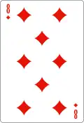 8 de carreau