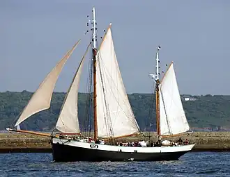 Ketch néerlandais Tecla