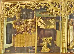 Le panneau de l'Adoration des mages