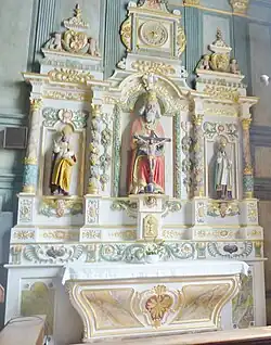 Le retable de la Trinité (XVIIe&nbsp;siècle).