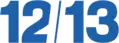 Logo du 12/13 du 4 octobre 2010 au 4 février 2018.