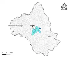 Arques dans l'intercommunalité en 2020.