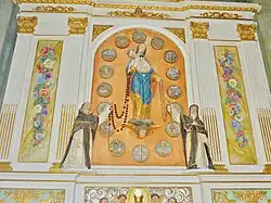 Le retable du Rosaire (1724).