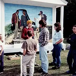 Animation des passants.