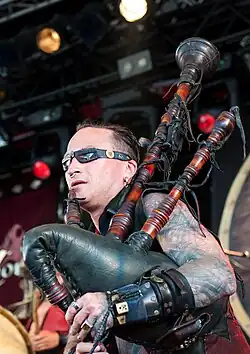 Exemple de Marktsack avec bourdons de basse et de quinte