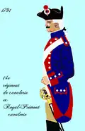 16e&nbsp;régiment de cavalerie de 1791 à 1803