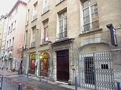 Façade du numéro 14 de la rue
