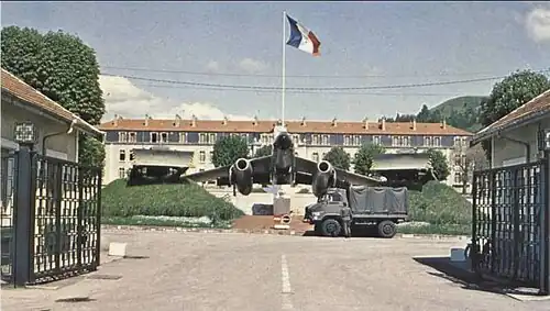 Caserne du 15e RGA Toul.