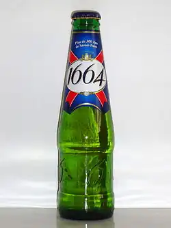 Bouteille de 1664.