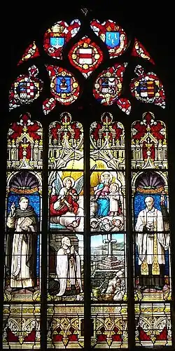 Autre vitrail de l'église.