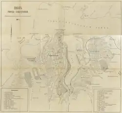 Carte de Sébastopol, 1904.