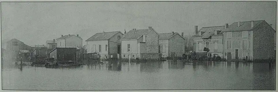 À Chalons la Marne inonde le quartier Madagascar.