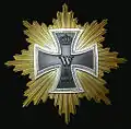 Étoile de grand-croix de la croix de fer.