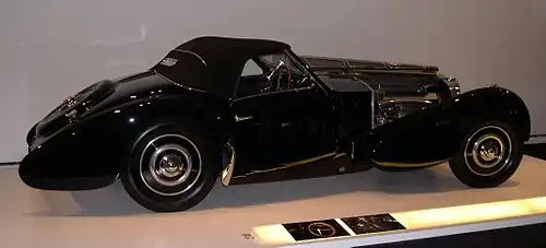 Bugatti 57 SC Cabriolet Gangloff (1937).