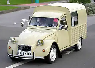 Citroën 2CV fourgonnette.