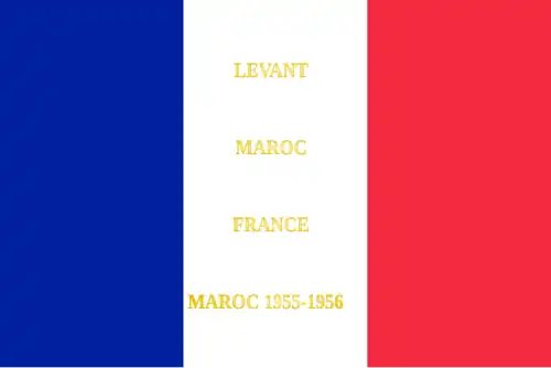 Drapeau du 19e&nbsp;bataillon de parachutistes algériens