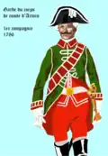 Garde du corps du comte d'Artois (1786).