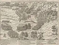 Première charge, prise de Montmorency.