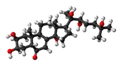 Image illustrative de l’article Ecdystérone