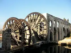 Les norias de Hama en Syrie.