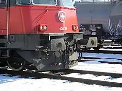 Détail de la face avant Re 420 209