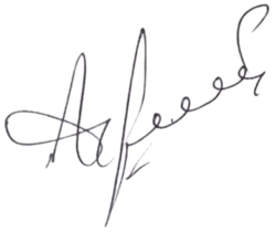 signature de Chingiz Abdullayev
