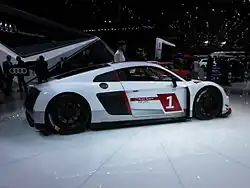 Première mondiale de l’Audi R8 LMS.