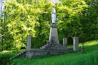 La Vierge du mont Gédry.